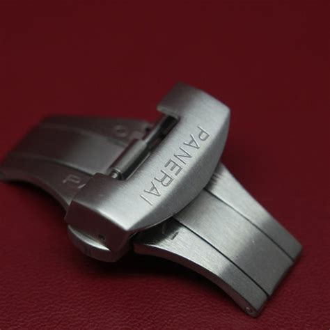 panerai buckle clasp 22mm brushed etsy|22mm Panerai Clasp .